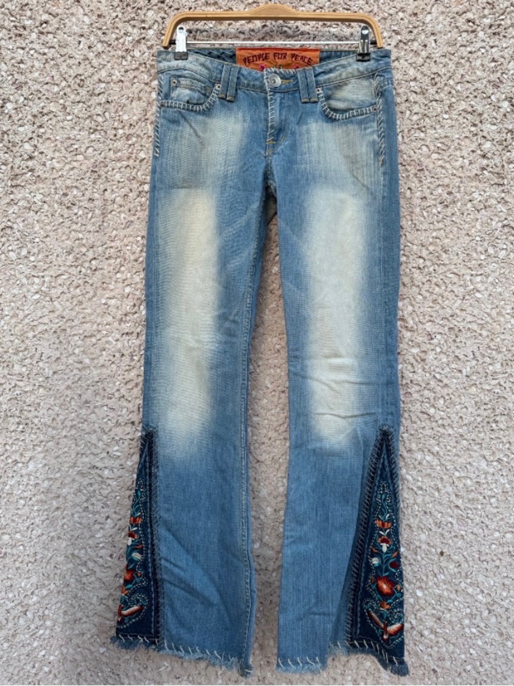 People for Peace Very Rare Flare Boho Jeans